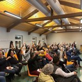 L'assemblé du PLR au moment du vote